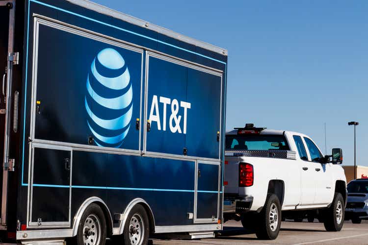 AT&T cell phone retail store. AT&T wrapped up its merger with WarnerMedia and now controls HBO, CNN and DirecTV