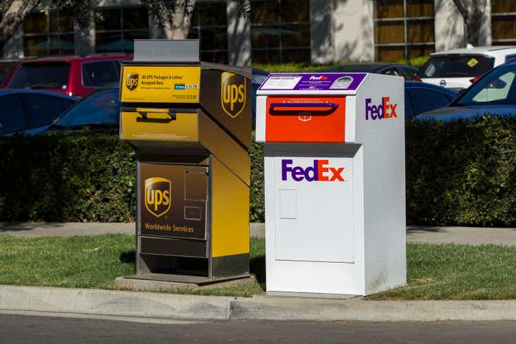 FedEx and UPS Drop Boxes