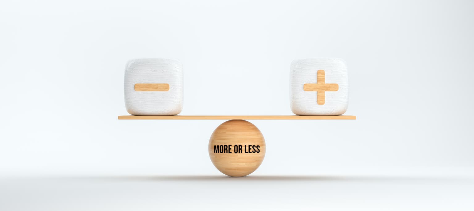 When Is Less Bad No Longer Good?