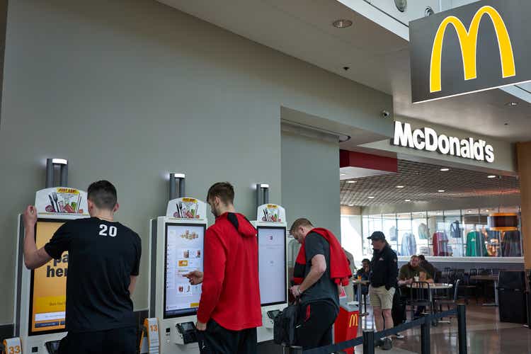 McDonald"s Self Service Kiosks
