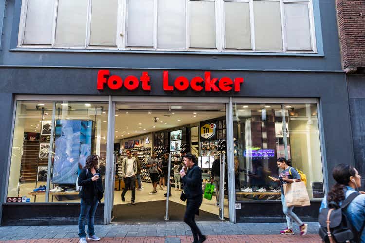 Foot Locker sports store in Amsterdam, Netherlands