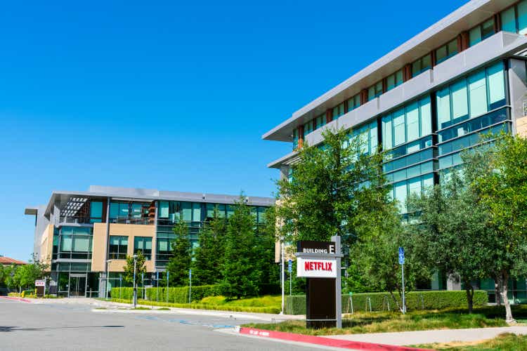 Netflix HQ campus in Silicon Valley. Netflix, Inc. is an American media-services provider and production company