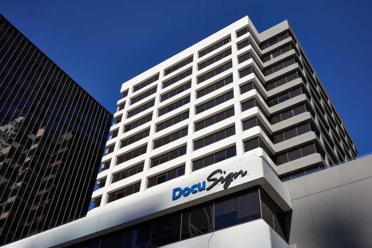 DocuSign rises as it says it will cut its workforce by 9%, sees charges up to $40M