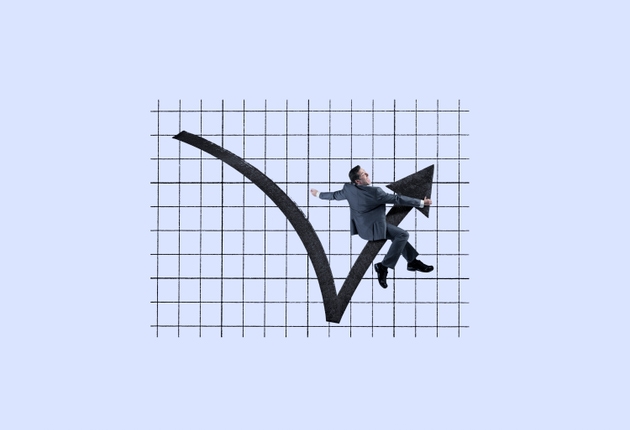 Man Enjoying A Stock Market Rebound