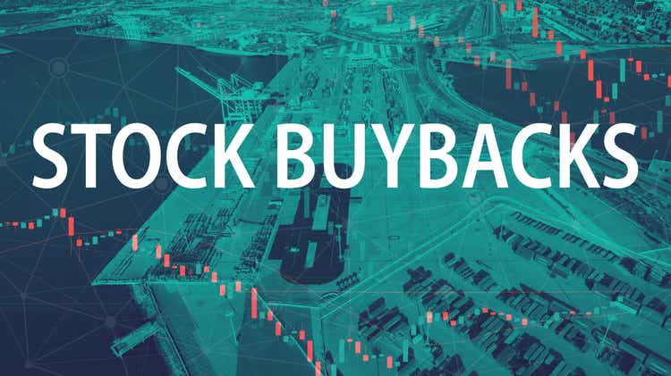 Stock Buybacks theme with US shipping port