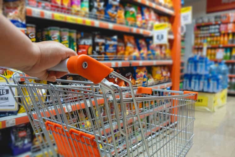 Shopping trolley cart