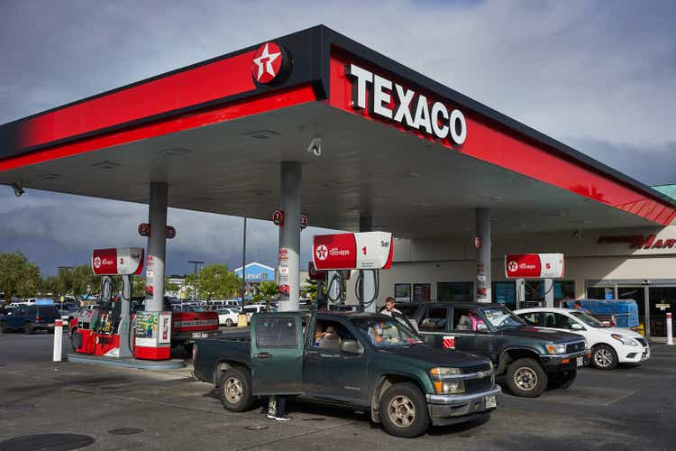 Texaco Gas Station