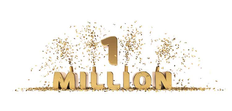 One million achievement celebration