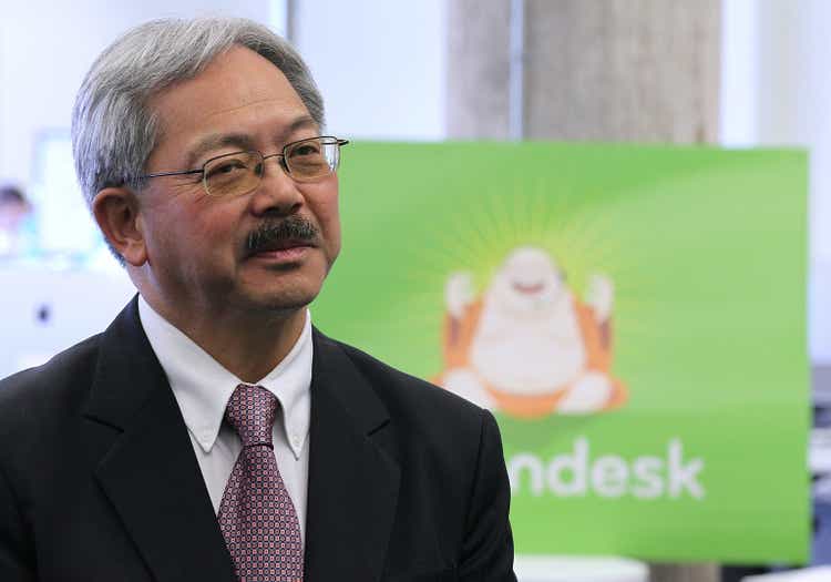 SF Mayor Ed Lee Attends Opening Of Cloud Based IT Company In San Francisco