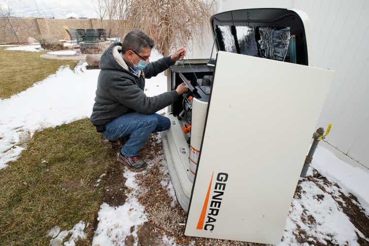 Americans Turn To Home Generators As Large Parts Of Nation Experience Freezing Temperatures