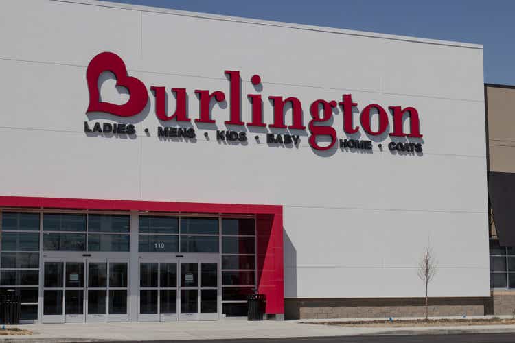 Burlington Coat Factory Strip Mall Location. Burlington is an American national off price department store retailer.