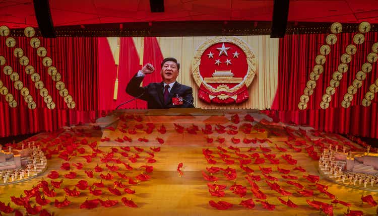 China Celebrates 100th Anniversary Of The Communist Party At Mass Gala