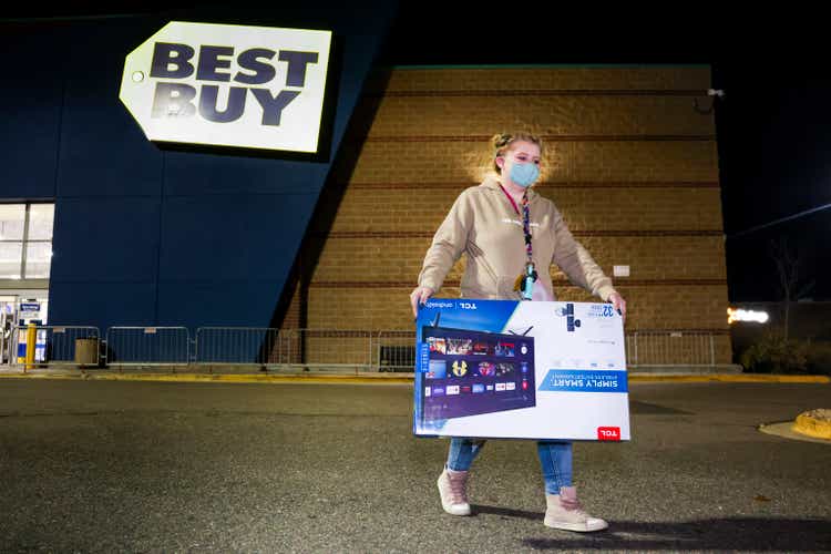 Shoppers Look For Deals On Black Friday As Supply Crunch Continues