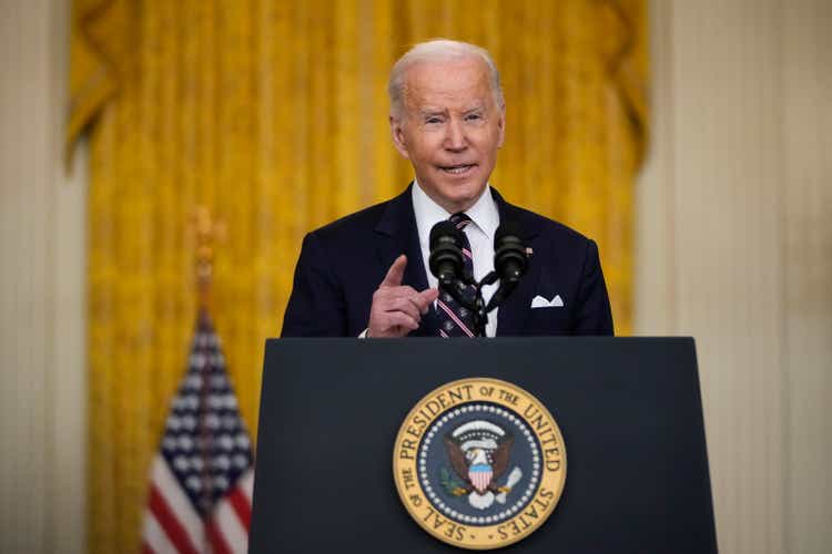 President Biden Delivers An Update On The Ukraine-Russia Crisis