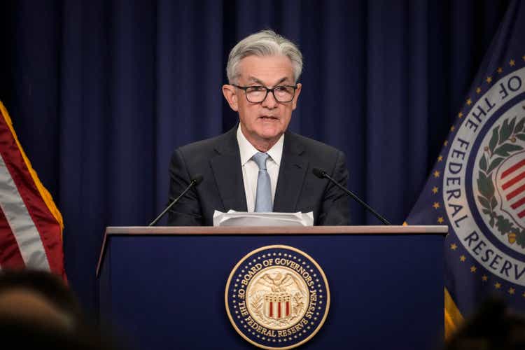 Fed Chair Jerome Powell Holds Press Conference