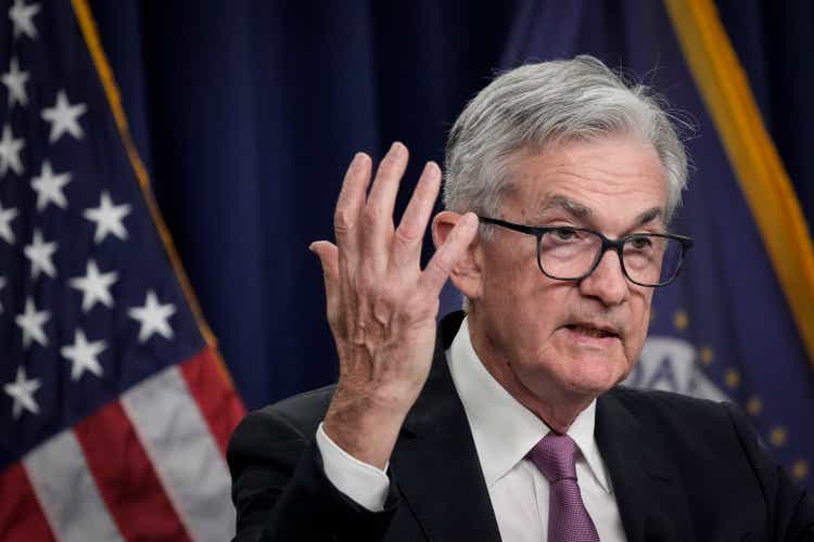 Federal Reserve Chair Jerome Powell Holds News Conference Following Federal Open Market Committee Meeting