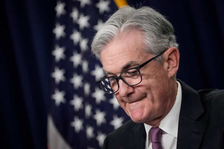 Federal Reserve Chair Jerome Powell Holds News Conference Following Federal Open Market Committee Meeting