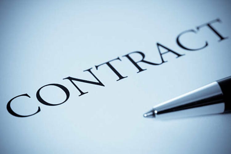 Contract Form With Pen, Selenium Tone