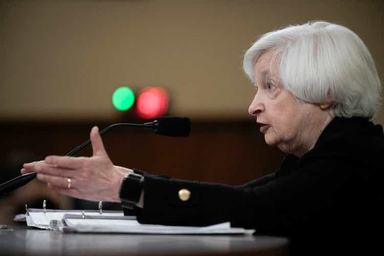 Treasury Secretary Yellen Testifies On The 2024 Budget Before The House Ways And Means Committee