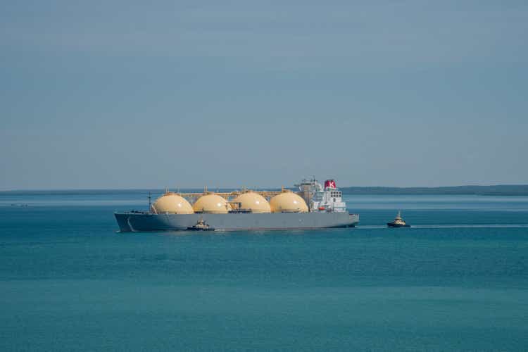 LNG Carrier in Darwin