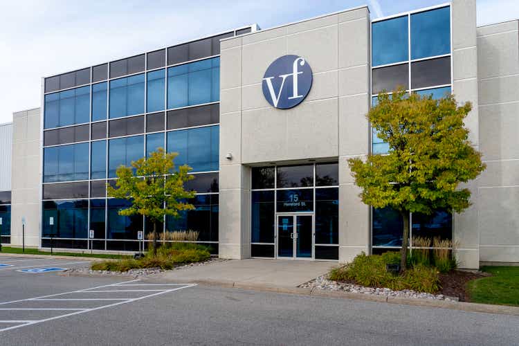 Vf Imagewear Inc building in Brampton, Ontario, Canada.