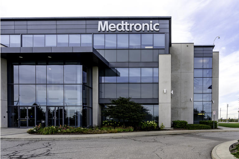 Medtronic at Canada Headquarters in Brampton, Ontario, Canada.