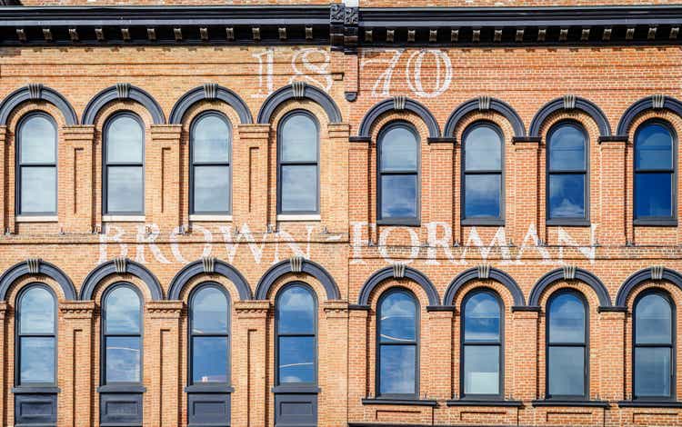 Brown-Forman building façade