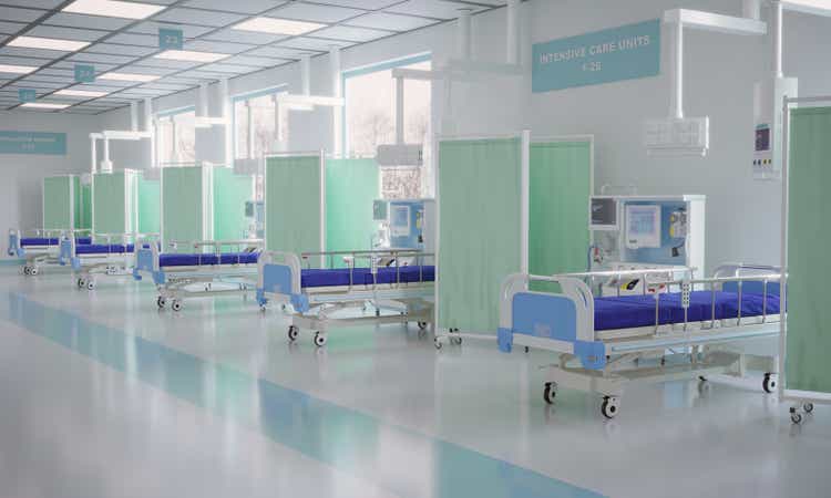 Intensive Care Unit In The Hospital