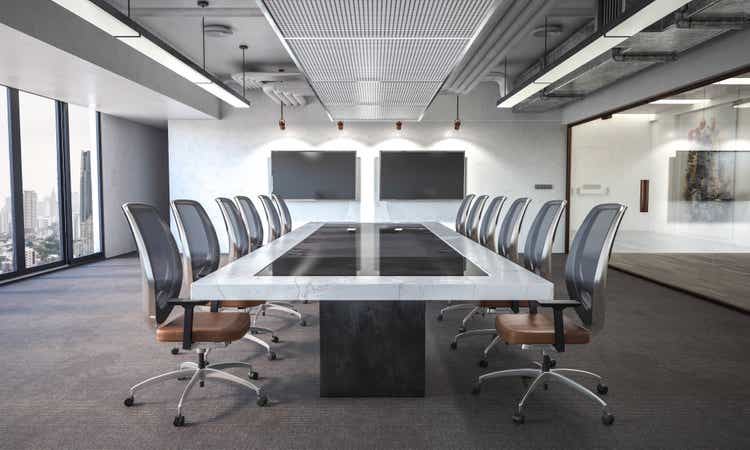 Modern board room