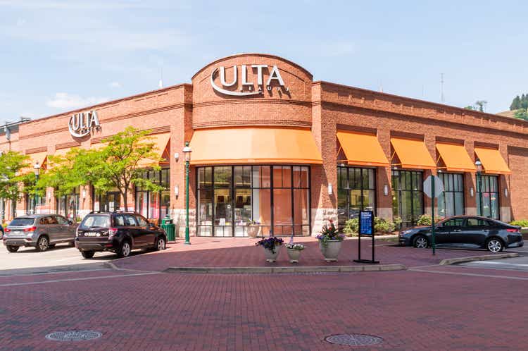 The Ulta Store, a chain beauty supply salon, Homestead, Pennsylvania, USA