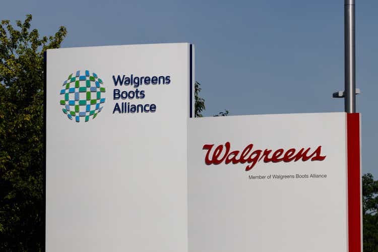 Walgreens Boots Alliance Headquarters. WBA brought together Walgreens and Alliance Boots pharmaceuticals.
