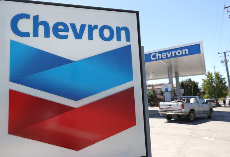 Chevron reports a loss of $8.3 billion for the second quarter