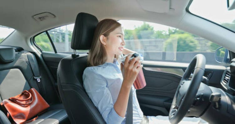 Smart self driving car concept