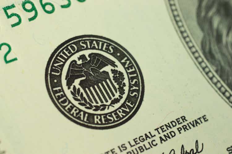 Federal Reserve System logo close-up