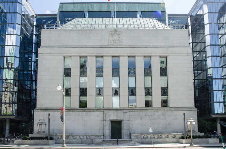 Facade of Bank of Canada