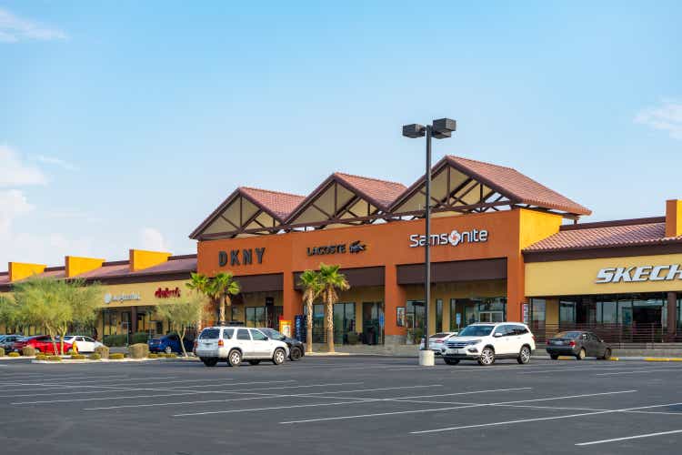 Retail stores at The Outlets at Barstow
