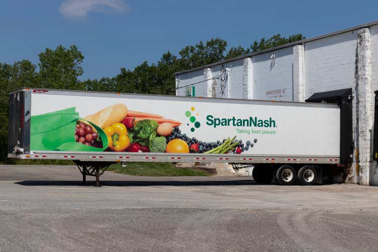 SpartanNash warehouse location. SpartanNash is a wholesale grocery distributor and serves military commissaries and exchanges.