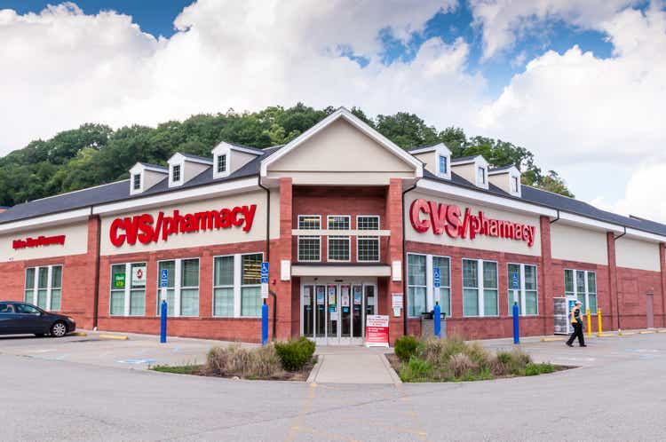 A CVS Pharmacy store, Pittsburgh, Pennsylvania, USA