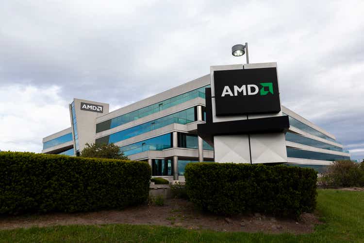 AMD leads chip stocks as sector firms up after Powell testimony