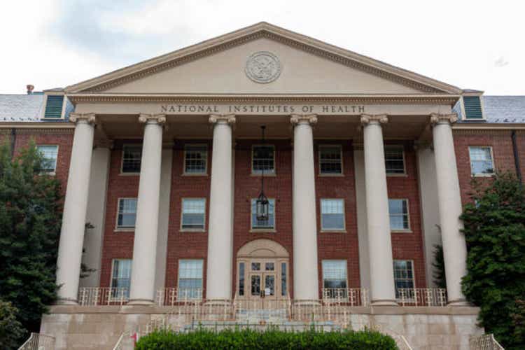 Historic main building of the National Institutes of Health (NIH)