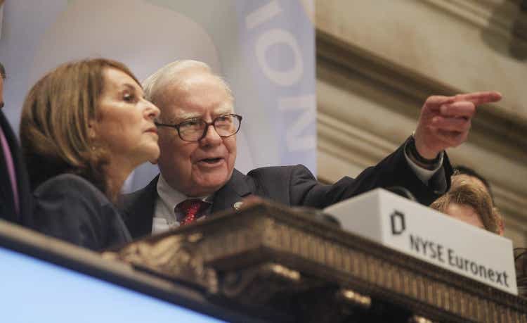 Warren Buffett Rings Opening Bell At New York Stock Exchange
