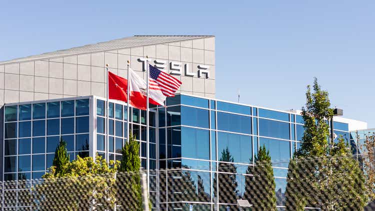 Tesla office building