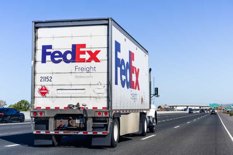 FedEx truck