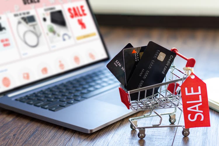 Black Friday sale, cyber Monday concept. Seasonal discount. Hot price. Best deal offer to buy goods.
