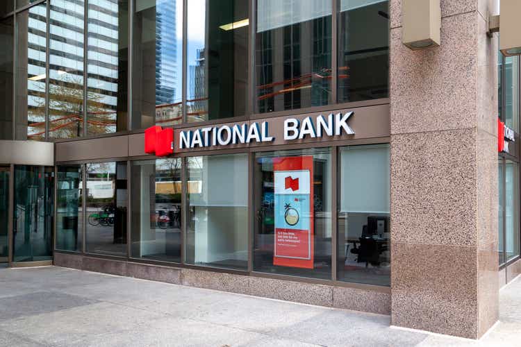 National Bank of Canada in Toronto’s financial district;