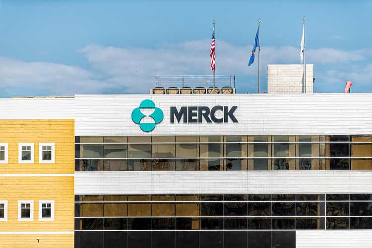 Merck manufacturing plant factory producing pharmaceutical medicine drugs in rural Virginia countryside city of Rockingham county