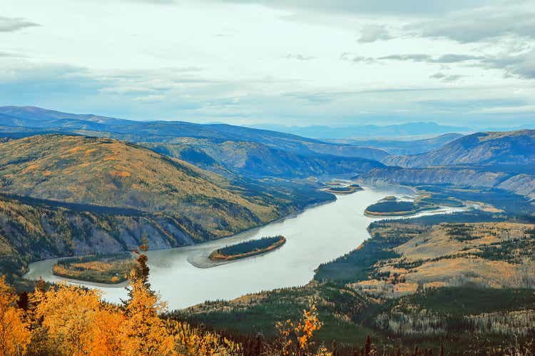 Yukon River, Yukon,Canada