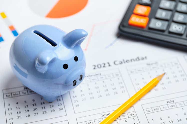 Plan to keep savings in the piggy bank in 2021 year
