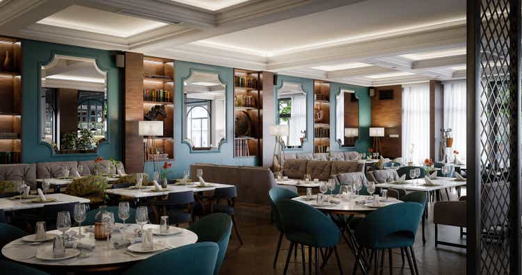 Empty Restaurant Interior