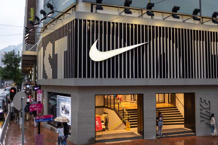 Nike Running store at Causeway Bay, Hong Kong